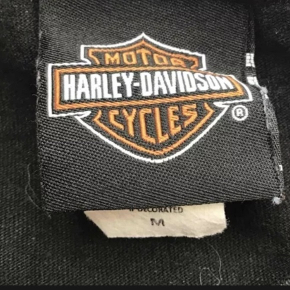 Harley-Davidson Motorcycles Biker Black T-Shirt - Picture 7 of 7